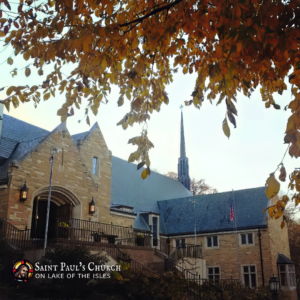 St. Paul's Church on Lake of the Isles in Minneapolis, MN